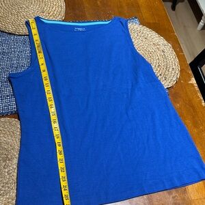 Talbots Royal Blue Tank Top